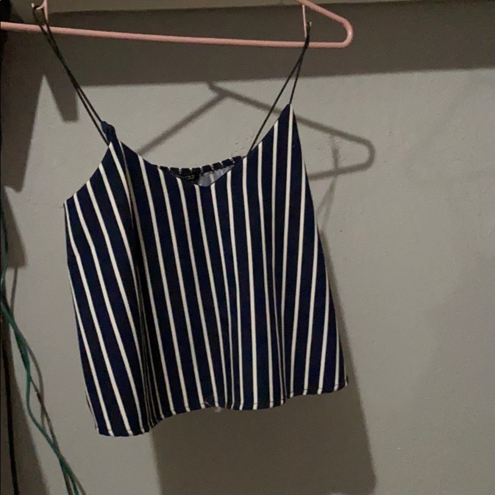 Flowy striped tank top